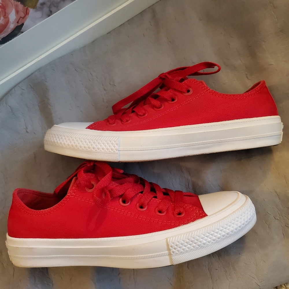 Red Converse (Chuck Taylor's)